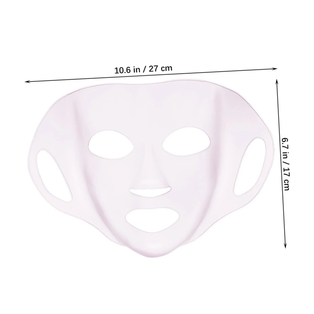 Маска для обличчя VALICLUD Багаторазова Силіконова, 3 шт, фото №2