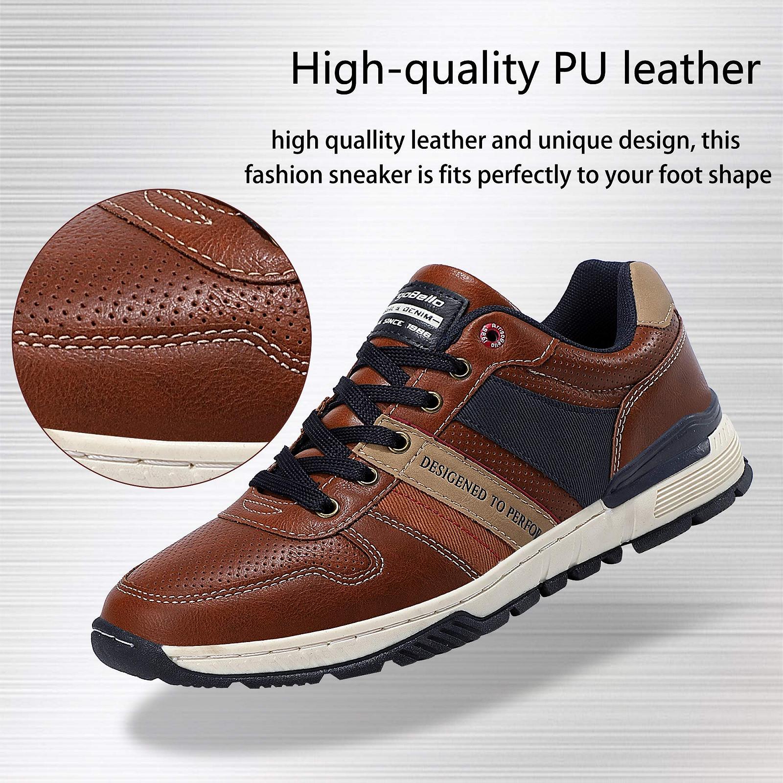 Кросівки ARRIGO BELLO Повсякденне взуття Чоловічі кросівки Штучна шкіра Взуття для ходьби Дихаючі, фото №7