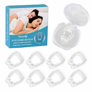 Розширювач для носа Магнітний проти хропіння Набір з 8 багаторазових силіконових - Фото 1