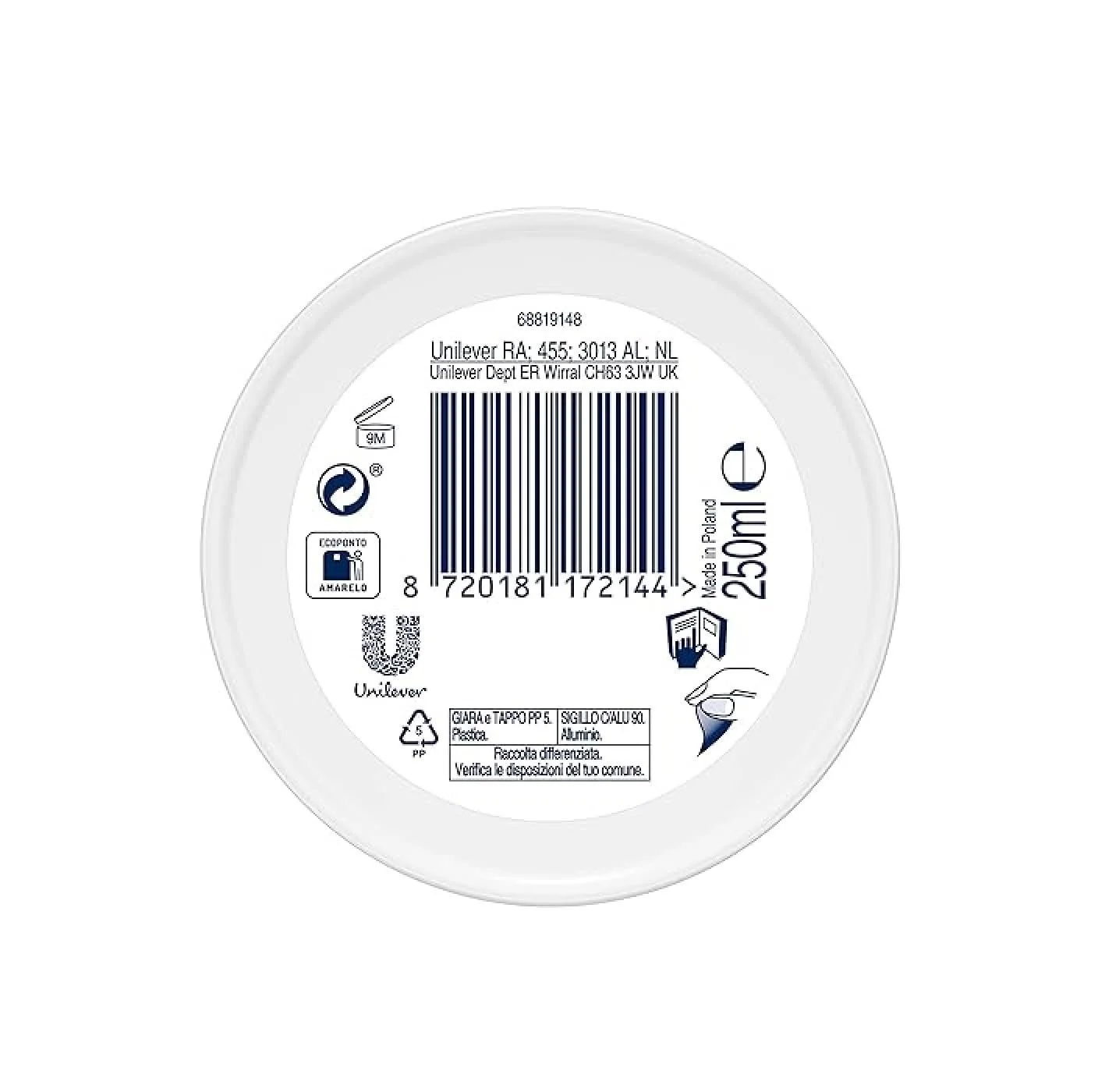 Крем для обличчя, рук та тіла Dove Body Love One Cream Light Hidrating Care 250 мл, фото №3