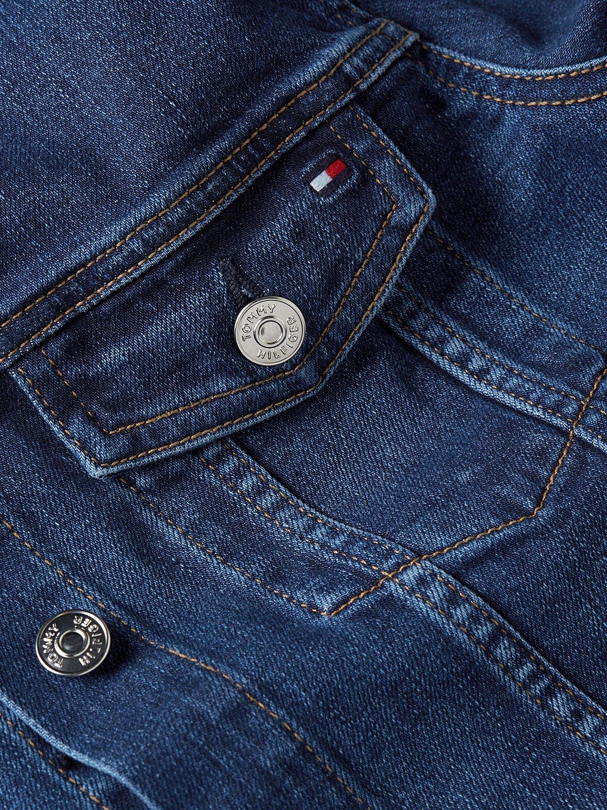 Джинсова Куртка Tommy Hilfiger Slim Коротка Жіноча, фото №4