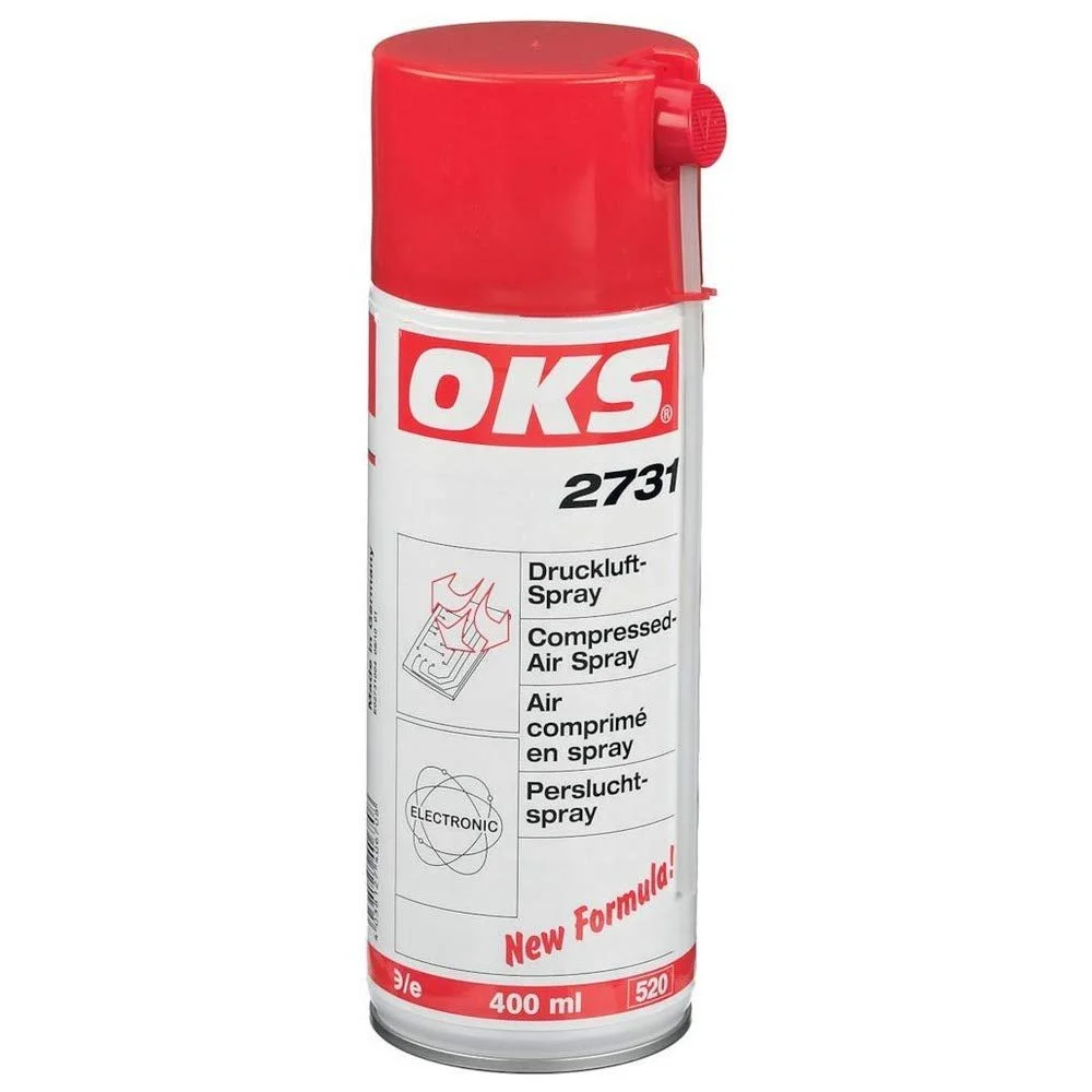 Спрей зі стисненим повітрям OKS 2731 Суміш розчинників Безбарвний 400 мл 12 шт, фото №1