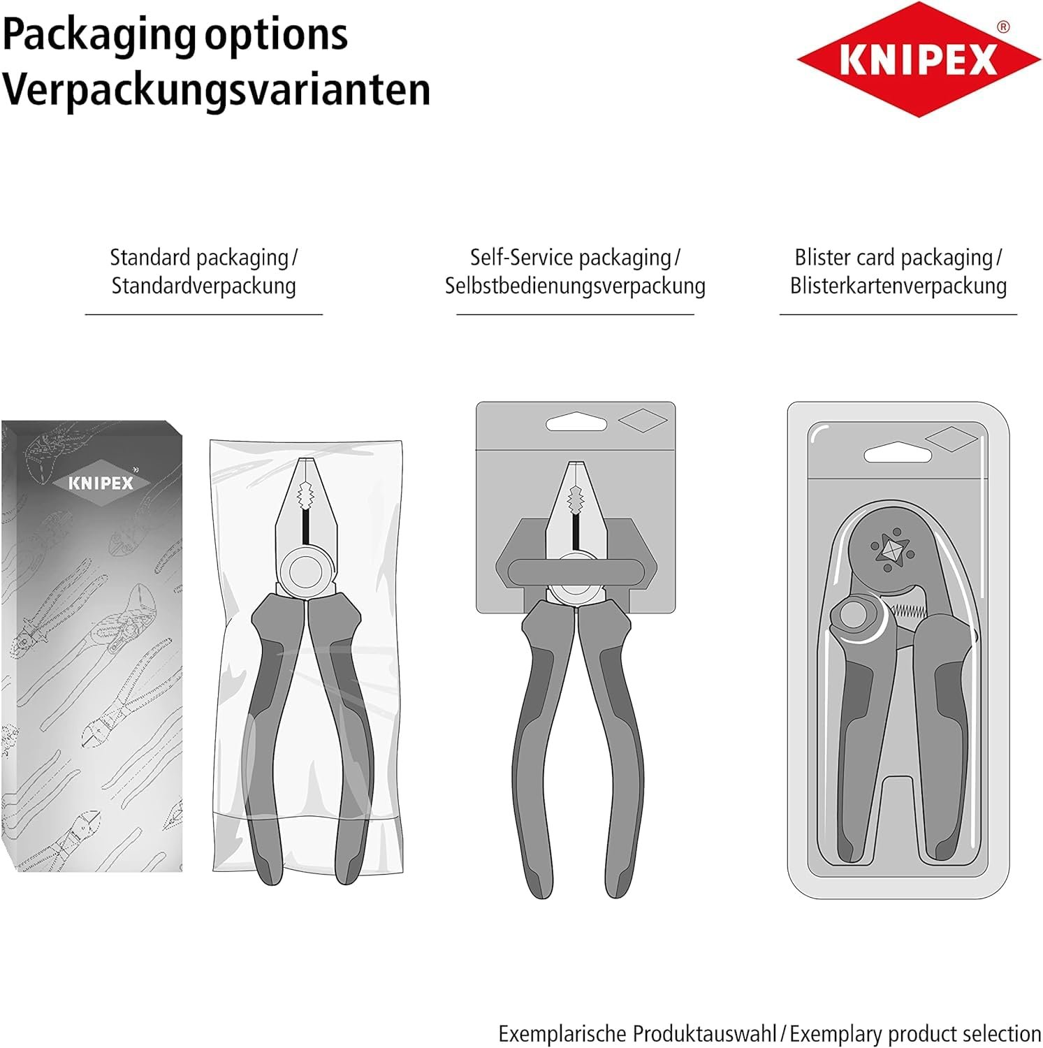 Плоскогубцы для электроники KNIPEX / С торцевым соединением и многокомпонентными ручками / 115 мм, фото №6