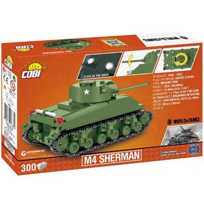 Конструктор Cobi Танк M4 Шерман 300 деталей (COBI-3063), фото №5