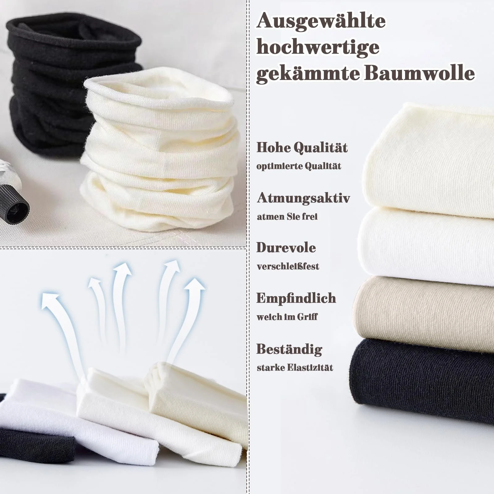 Шкарпетки Бавовняні Crimping 6 пар, Розмір 35-41, фото №4 Шкарпетки Бавовняні Crimping 6 пар, Розмір 35-41, фото №4