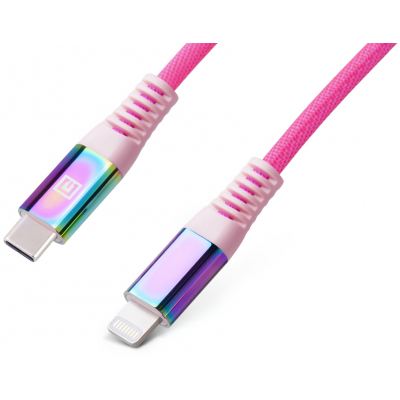 Дата кабель USB Type-C to Lightning 1.0m MFI Rainbow REAL-EL EL123500054, фото №3 Дата кабель USB Type-C to Lightning 1.0m MFI Rainbow REAL-EL EL123500054, фото №3