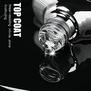 Гель-лак Vishine No Wipe Top Coat, 16 мл synthetic.ua - Фото 1