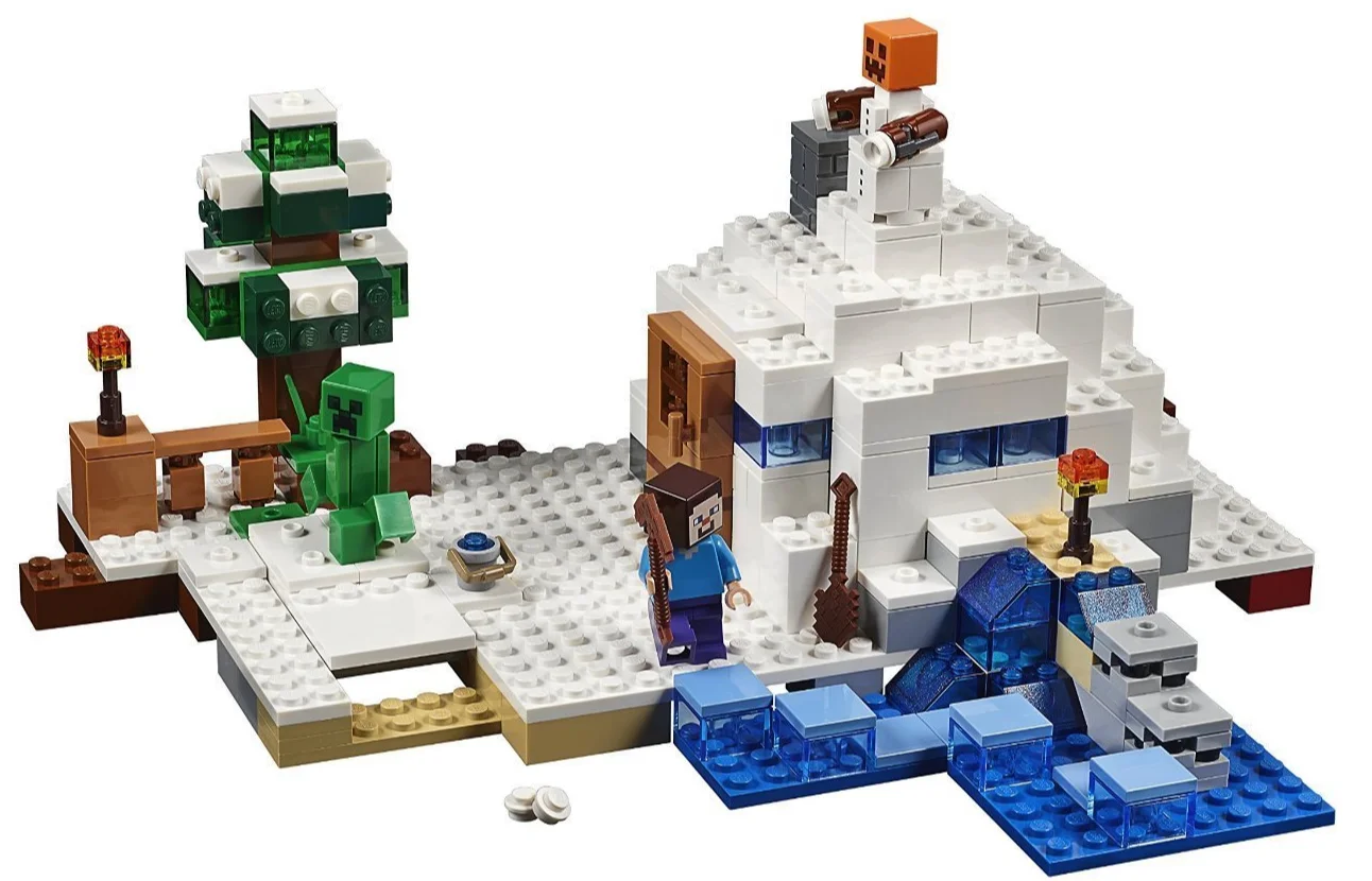 Конструктор LEGO Minecraft The Snow Hideout, фото №4 Конструктор LEGO Minecraft The Snow Hideout, фото №4