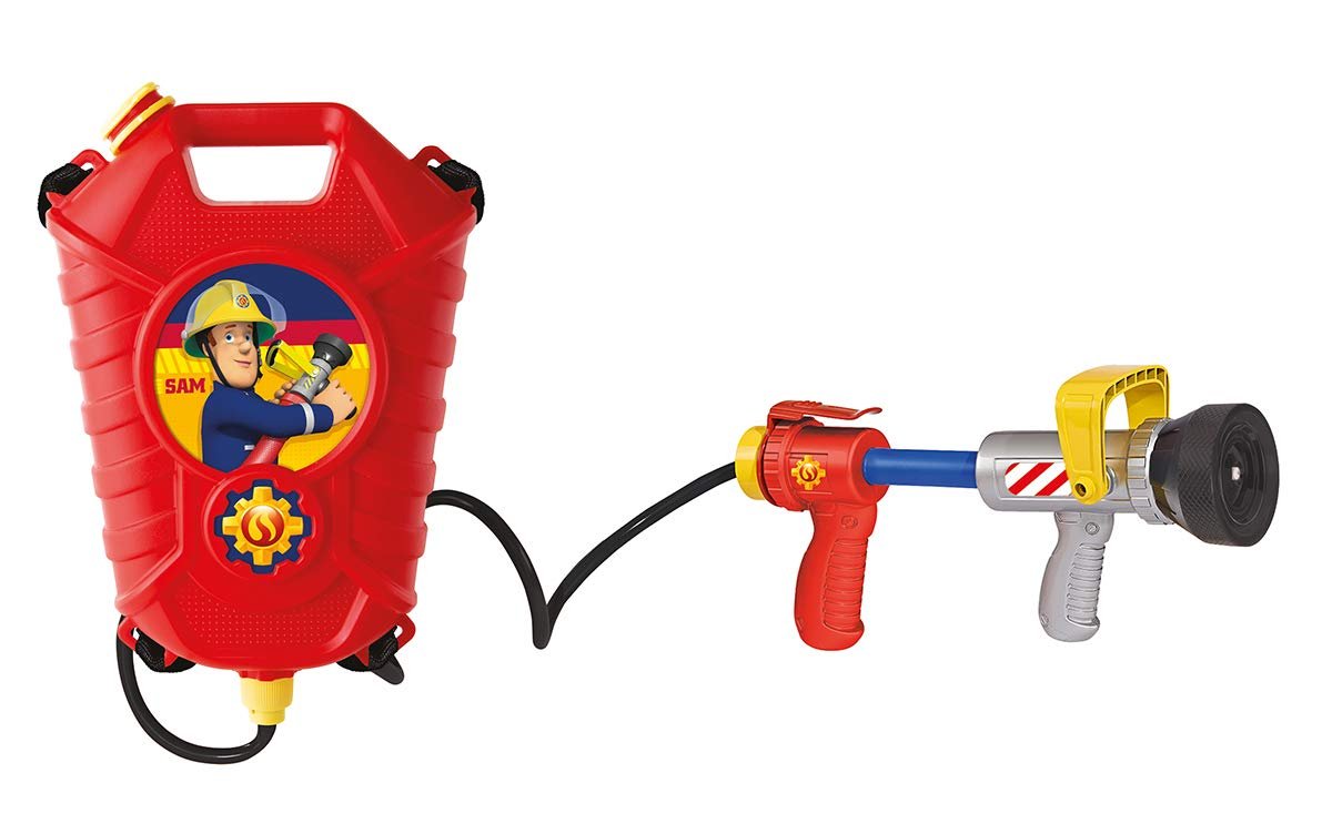 Водяной пистолет Simba Fireman Sam Танк-рюкзак 1800 мл, фото №1