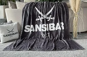 Покривало Sansibar Sylt Плед М'який Плед Флісовий Плед 150 x 200 см Теплий synthetic.ua - Фото 1