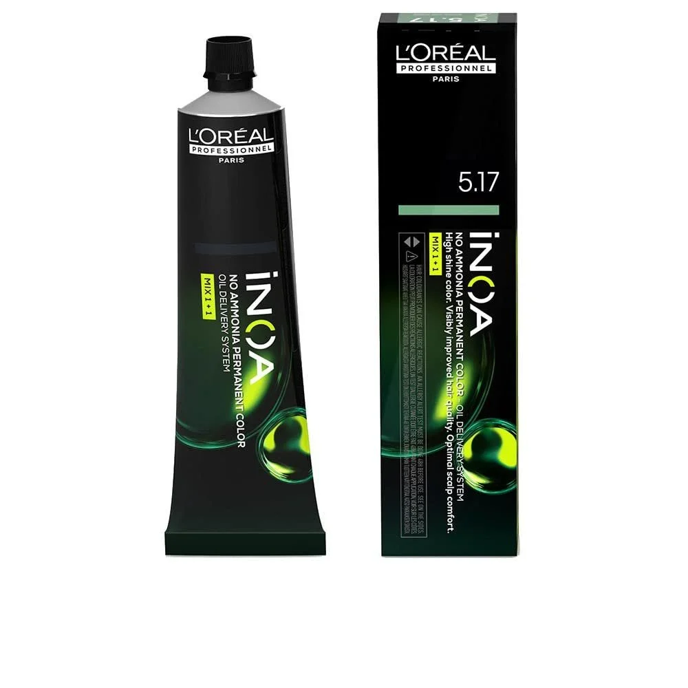 Фарба Loreal Inoa 5.17 Світло-каштановий Холодний 60 г, фото №1 Фарба Loreal Inoa 5.17 Світло-каштановий Холодний 60 г, фото №1