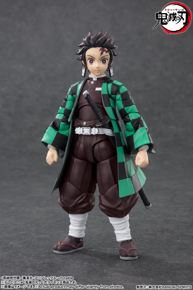 Фигурка Bandai Spirits Demon Slayer: Kimetsu no Yaiba S.H. Figuarts Тандзиро Камадо, 14 см, фото №5