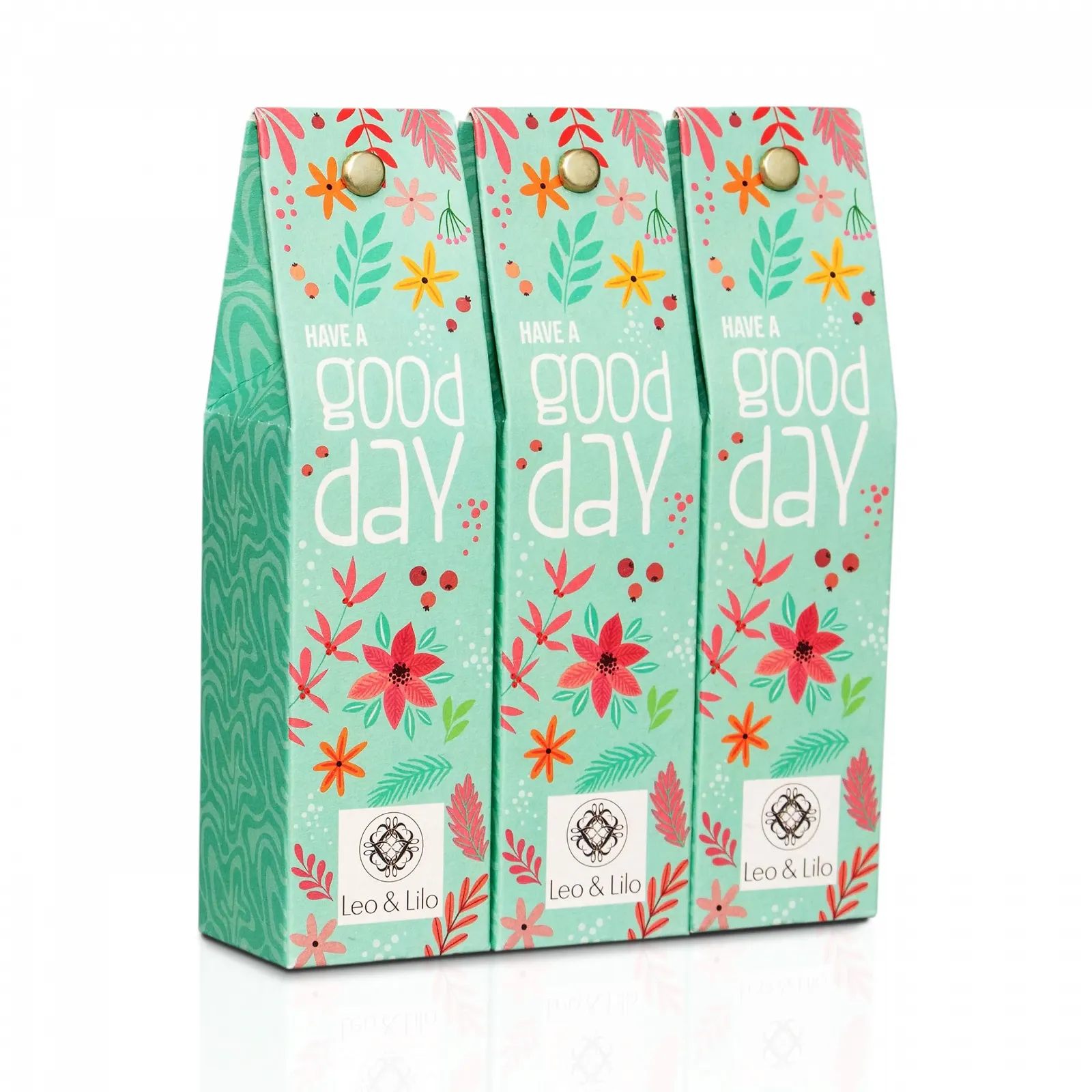 Крем для рук Leo & Lilo Have a Good Day с органическим алоэ вера - набор из 3 (3 x 50 мл), фото №1