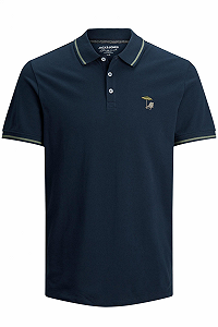Поло JORPLAYA POLO SS 12188497  Blazer Jack&Jones Темно-синій S - Фото 1