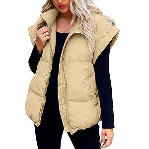 Жилет DKLOVIFU жіночий, утеплений, зимовий - Фото 1