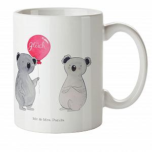 Детская чашка Mr. & Mrs. Panda Koala Balloon, детская чашка, Koala Bear, дорожная кружка, пластиковая чашка, пластиковая чашка - Фото 1