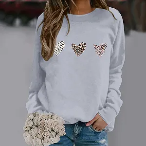 Женская Толстовка на День Святого Валентина synthetic.ua - Фото 1