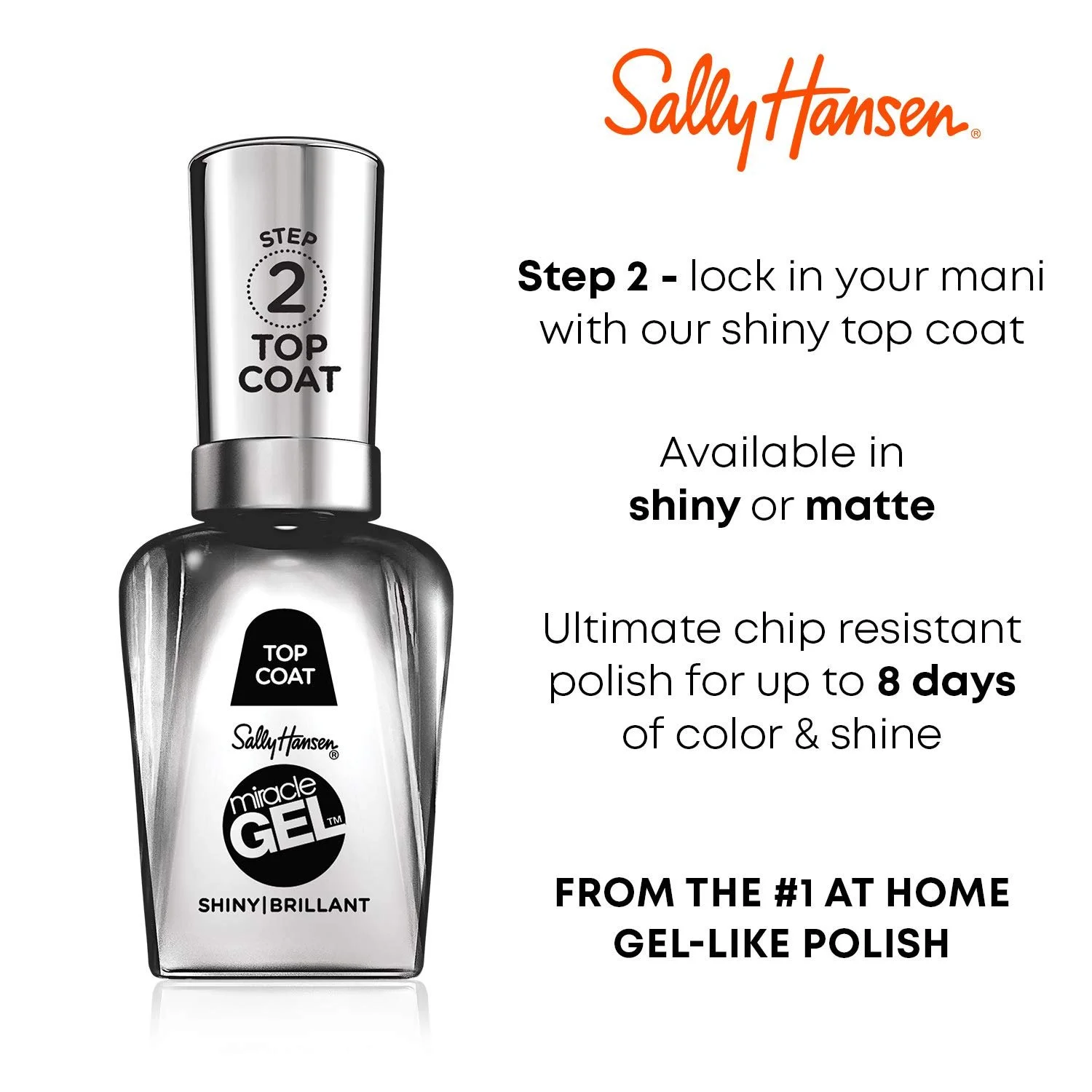 Гель-лак Sally Hansen Miracle Gel Sweet Tea Peach №374, 14.7 мл, фото №4 Гель-лак Sally Hansen Miracle Gel Sweet Tea Peach №374, 14.7 мл, фото №4