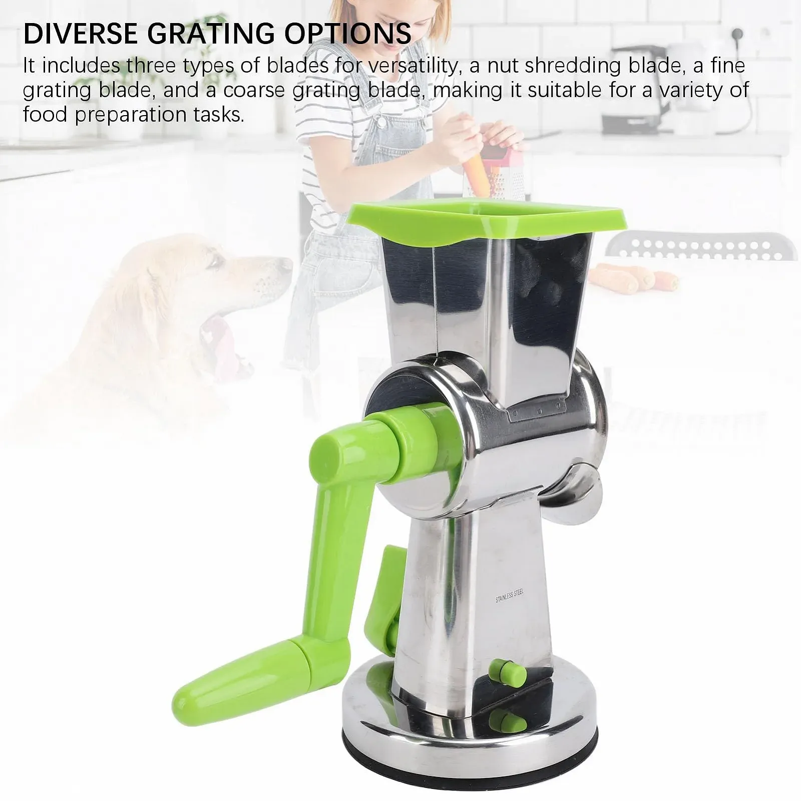 Ручна Тертка для Сиру з Ручкою, фото №5