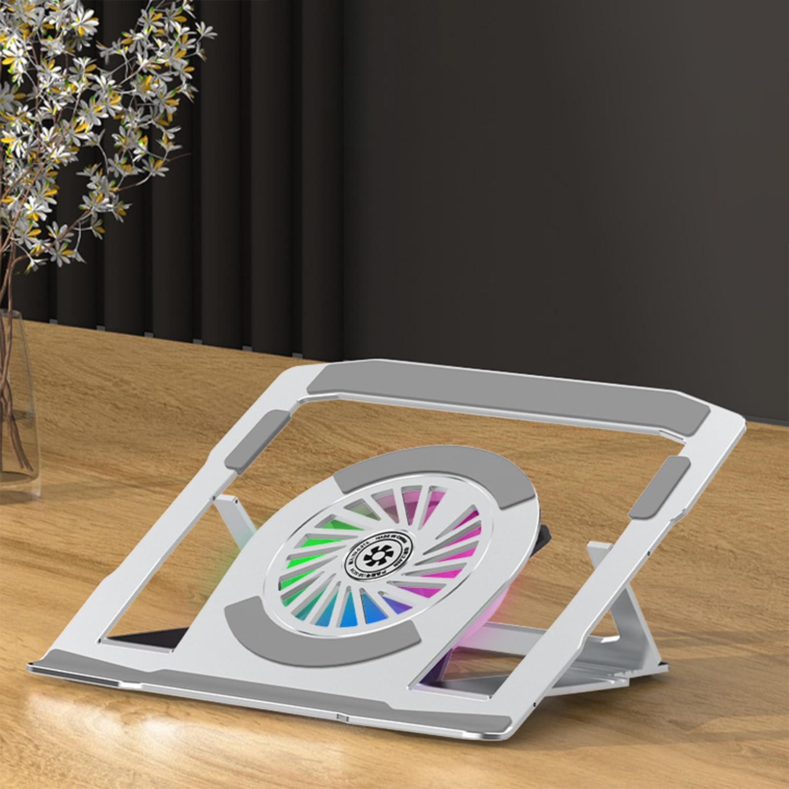 Подставка для ноутбука K
hler Stehen Aluminium Регулируемая, стабильная и нескользящая, фото №6