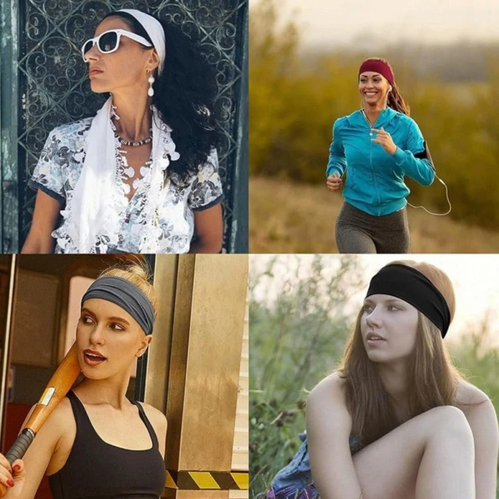 Набір з бавовняних пов'язок на голову для жінок, фото №4