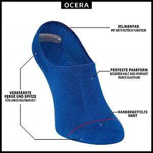 Носки унисекс Just Simple OCERA 6 шт. Классические и современные цвета synthetic.ua - Фото 1