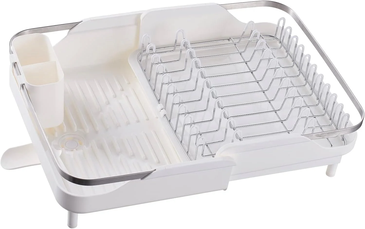 Выдвижная сушилка для посуды VEVOR WK810171-3 / 355 x 295-470 мм / Белый, фото №3 Выдвижная сушилка для посуды VEVOR WK810171-3 / 355 x 295-470 мм / Белый, фото №3