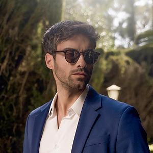 Поляризовані сонцезахисні окуляри ZENOTTIC для жінок і чоловіків, маленькі круглі, модні ретро, захист від УФ-випромінювання synthetic.ua - Фото 1