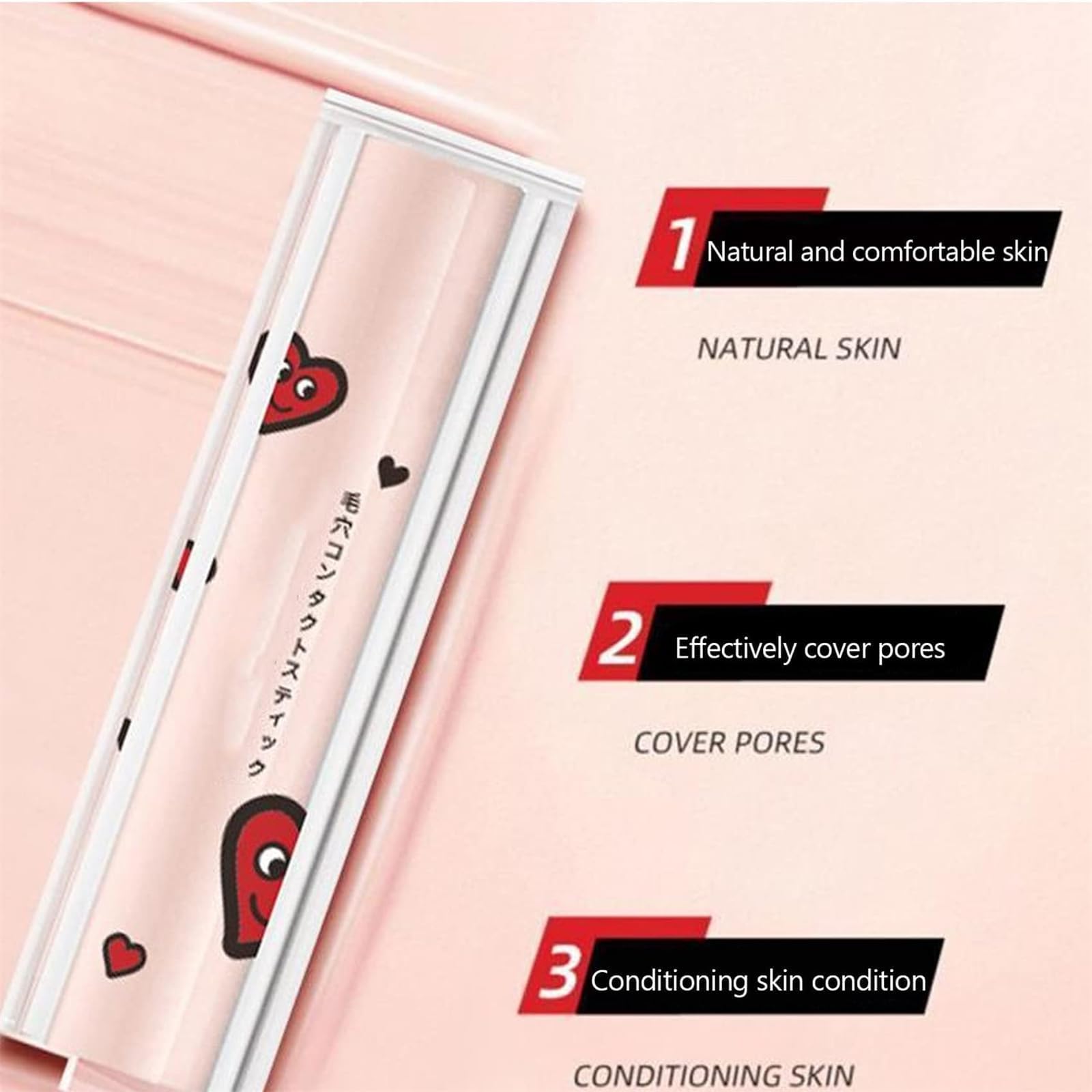 Праймер для обличчя Statisticalt Magic Stick Invisible Pore Primer Stick прозорий, фото №2