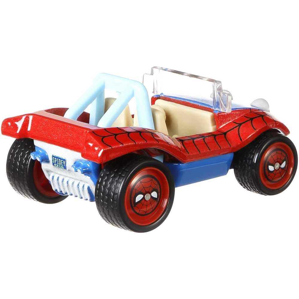Машина Hot Wheels Spiderman The Spider Car - Модель FLD31 - Масштаб 1:64 - Длина примерно 6 см, фото №3