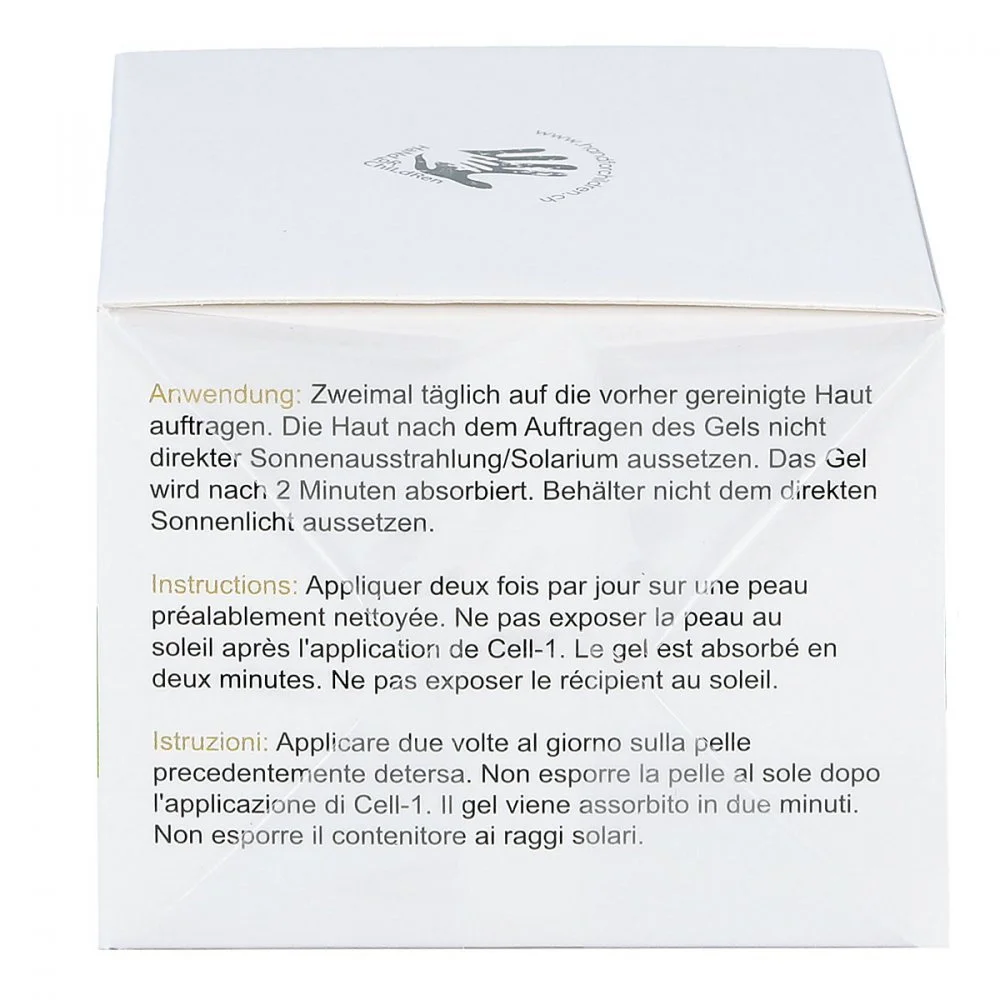 Гель для обличчя cell-1 Gel Original З екстрактом равлика Проти зморшок, плям та шрамів 50 мл, фото №2 Гель для обличчя cell-1 Gel Original З екстрактом равлика Проти зморшок, плям та шрамів 50 мл, фото №2