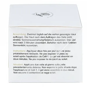Гель для обличчя cell-1 Gel Original З екстрактом равлика Проти зморшок, плям та шрамів 50 мл synthetic.ua - Фото 1