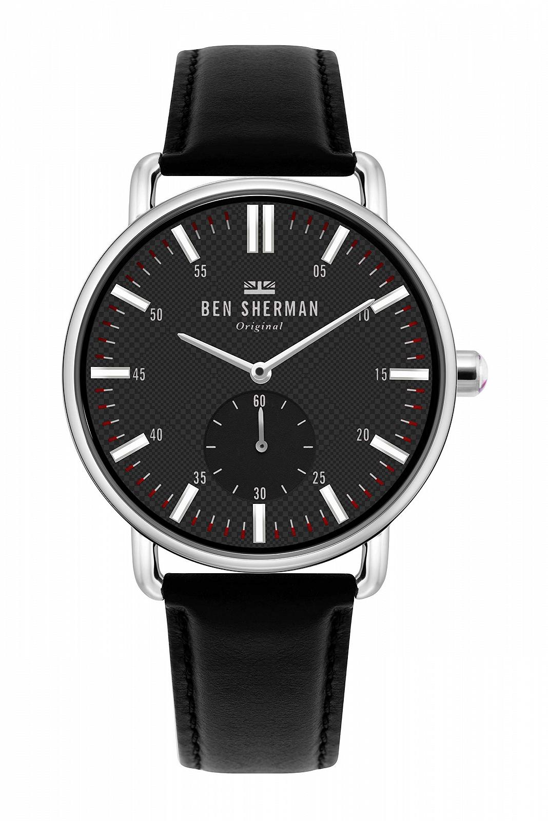 Годинник Ben Sherman WB033BB Чорний Стрічка, фото №1