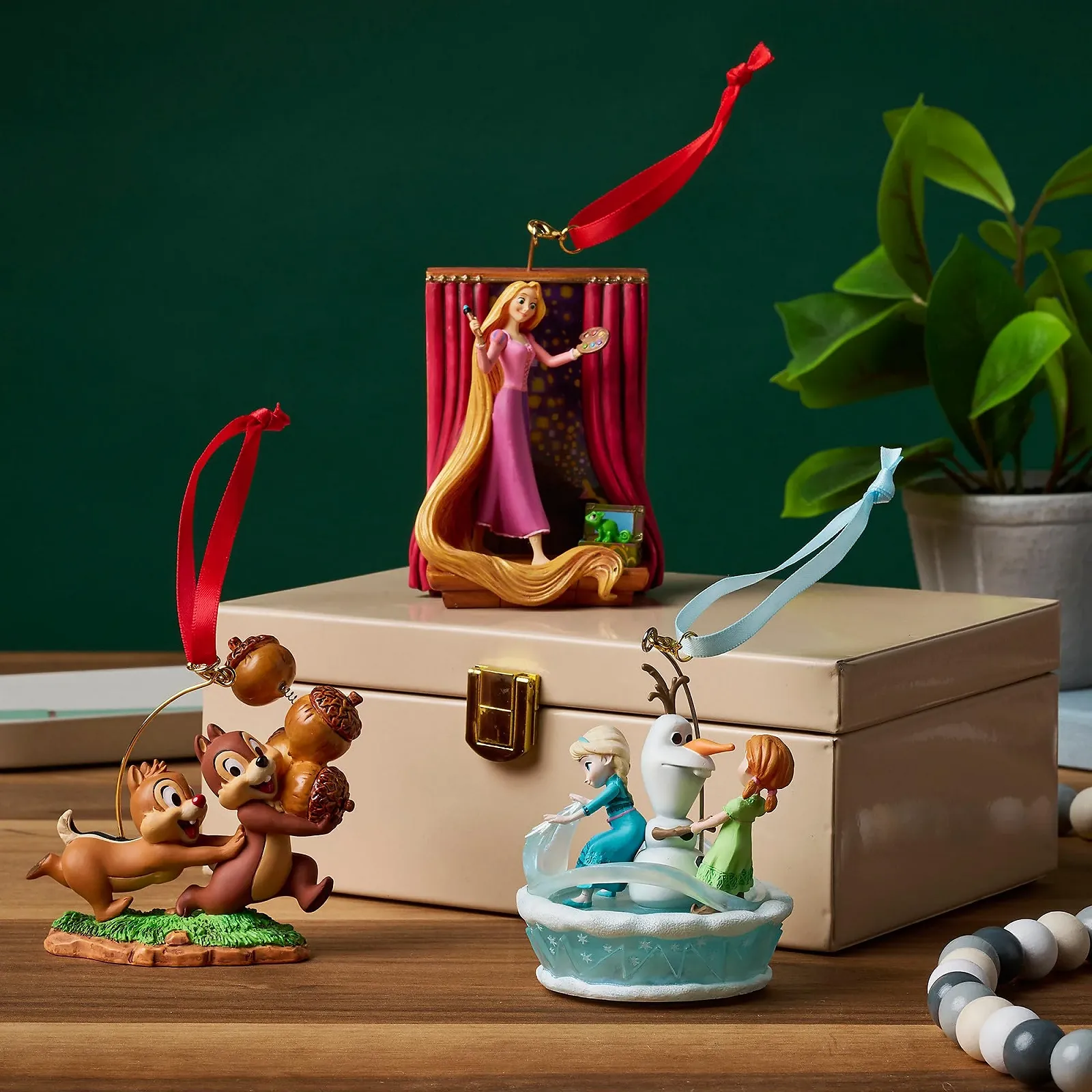 Фігурка Disney Anna, Elsa and Olaf Singing Live Magic Sketchbook Ornament Frozen, фото №2