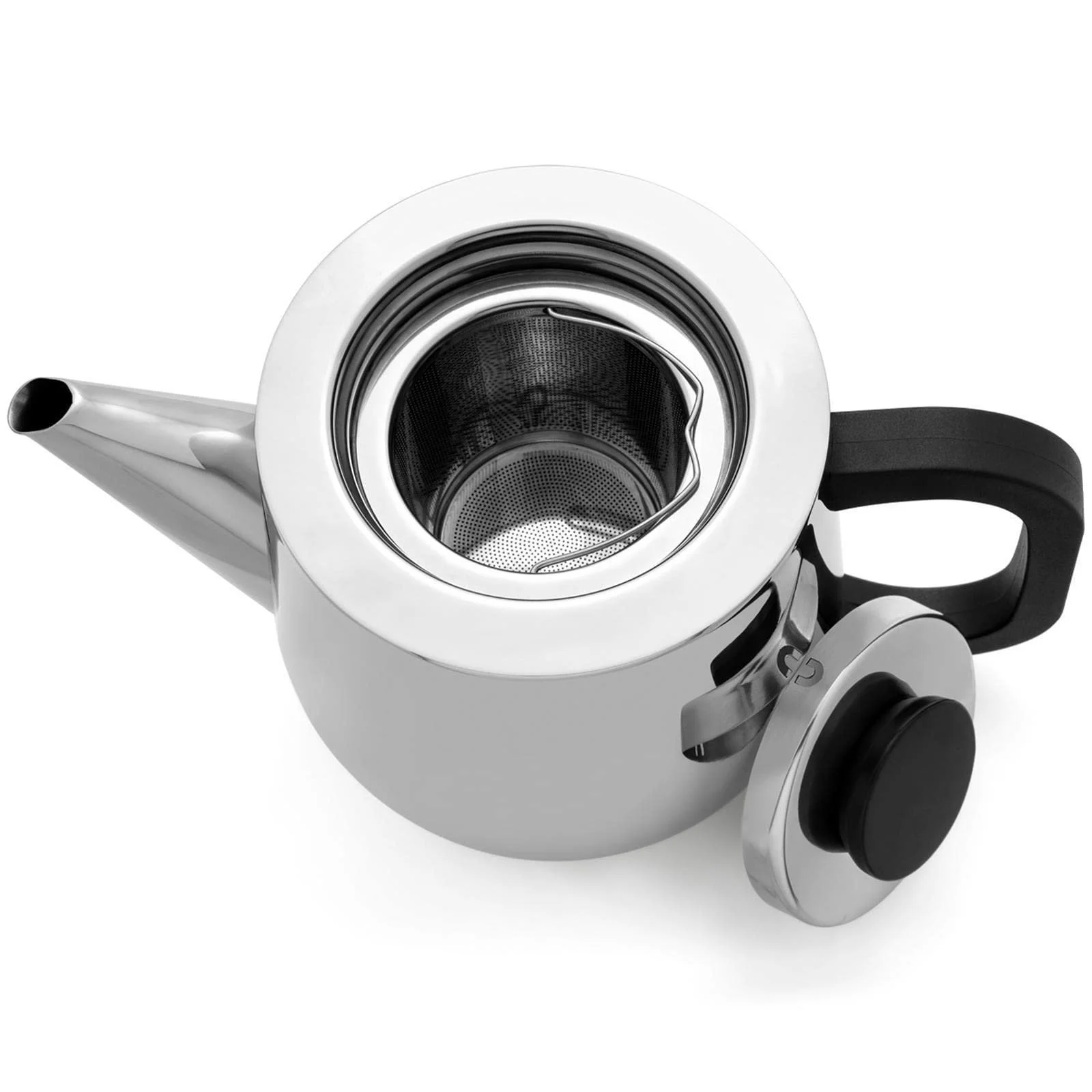 Чайник-заварник Bredemeijer Нержавіюча сталь 1.0 літр з фільтром для чаю, фото №5
