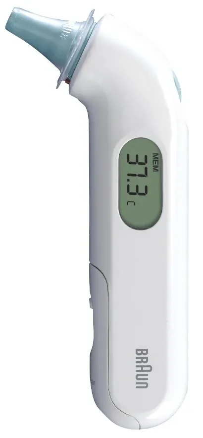Вушний термометр BRAUN Thermoscan 3 IRT3030 Білий, фото №1