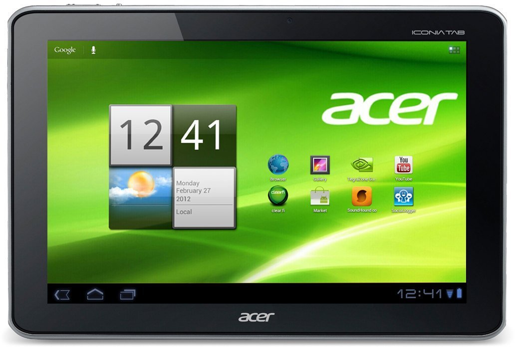 Планшет Acer Iconia TAB (Wi-Fi, 32GB, nVidia, 1024 MB, Android 10,1 -дюймів, LCD), фото №1