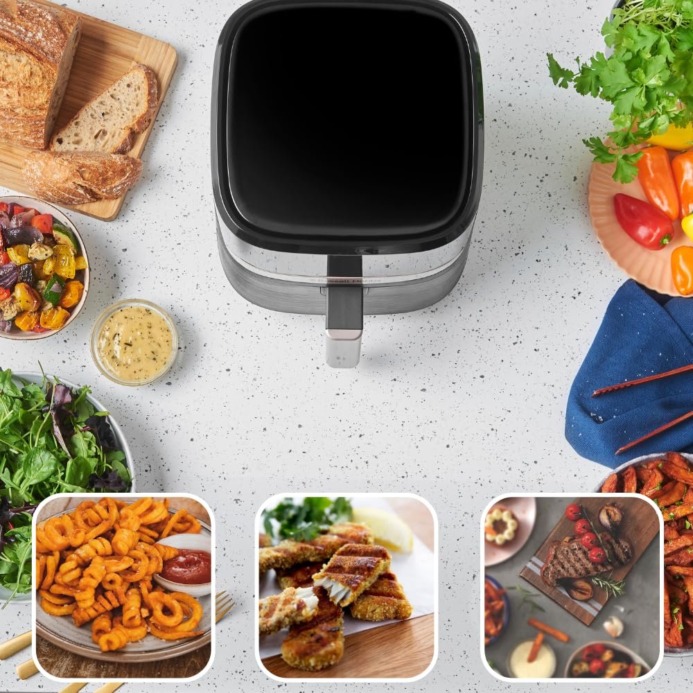 Мультипіч Russell Hobbs SatisFry 27610-56 4.3 л 1300 Вт 9 програм Чорна, фото №11 Мультипіч Russell Hobbs SatisFry 27610-56 4.3 л 1300 Вт 9 програм Чорна, фото №11