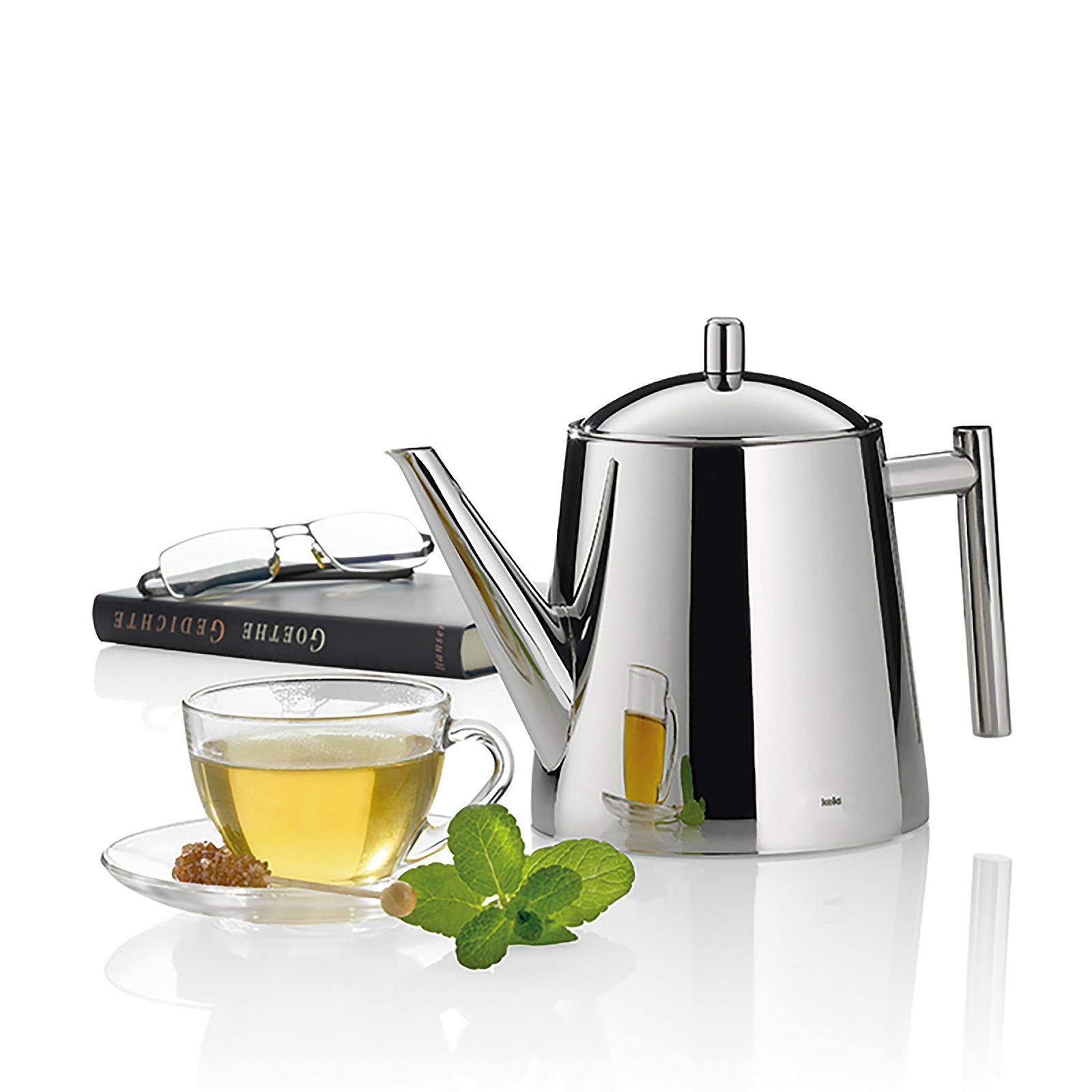 Чайник для заварювання Kela Ancona 11356 з ситечком / Нержавіюча сталь / 1.7 л / Сріблястий, фото №3