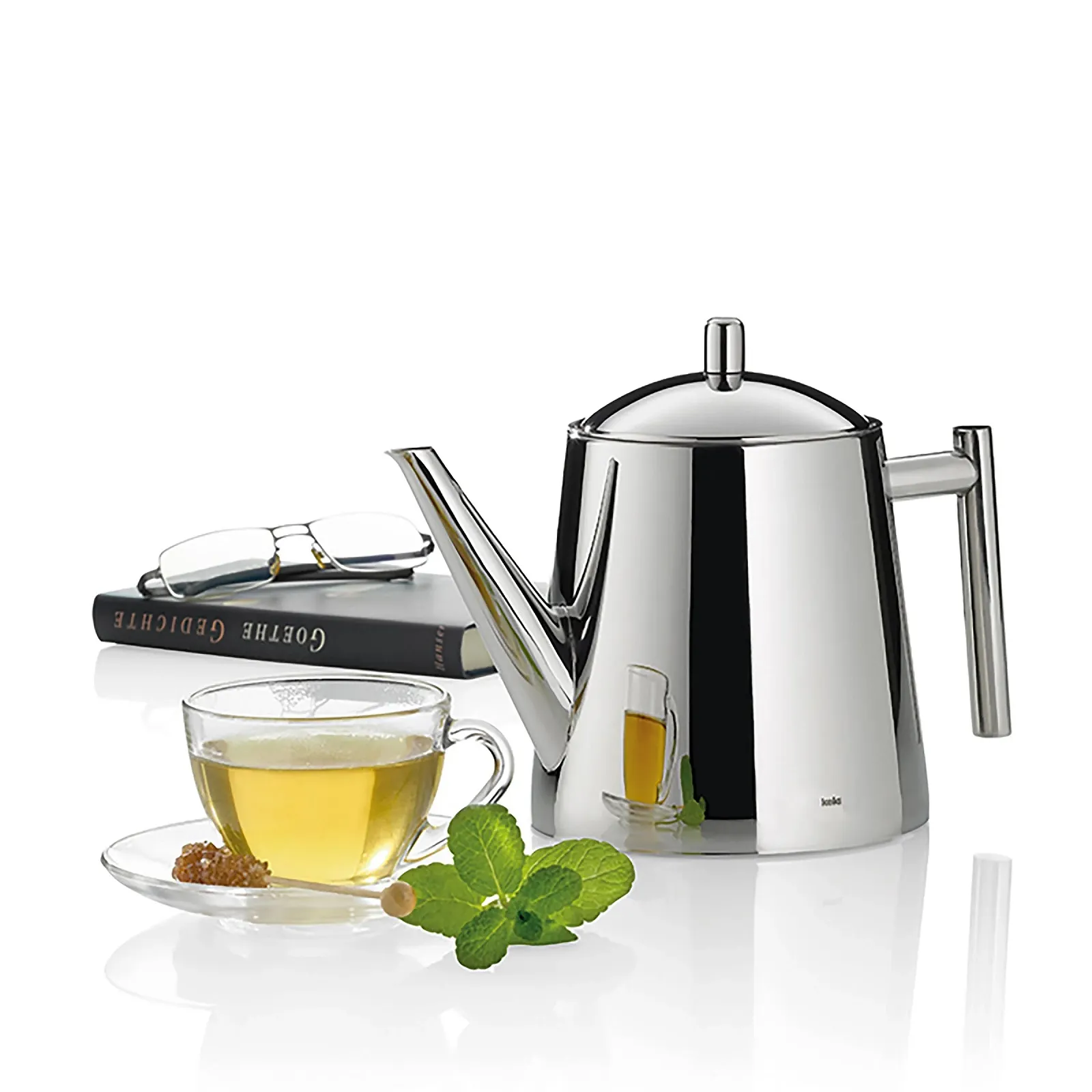 Чайник-заварник Kela Ancona 11356 с ситечком для чая Блестящий 18/10 нержавеющая сталь 1.7 л, фото №2