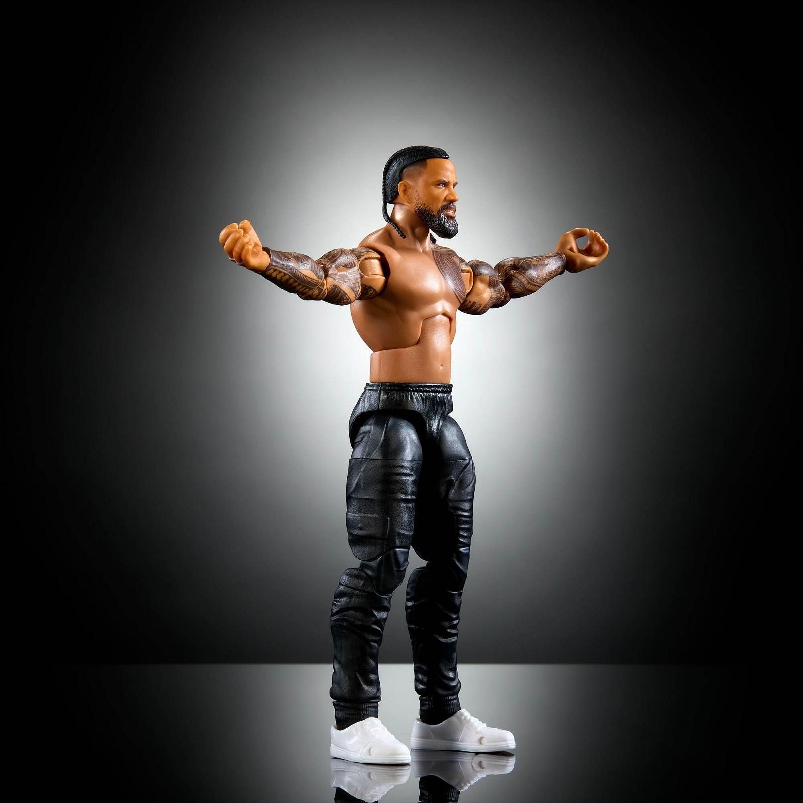 Экшн-фигурка Mattel WWE Elite серии #114 Джимми Усо, 15 см, многоцветная, фото №4