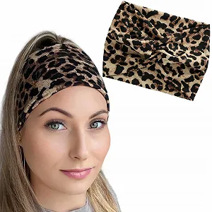 Повязка на голову широкая женская - Фото 1
