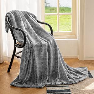 Покривало Cuddly Fluffy, Плед для дивану, Теплий зимовий м’який - Фото 1