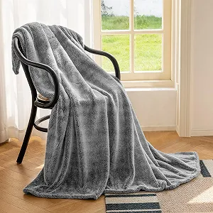 Покривало Cuddly Fluffy, Плед для дивану, Теплий зимовий м’який - Фото 1