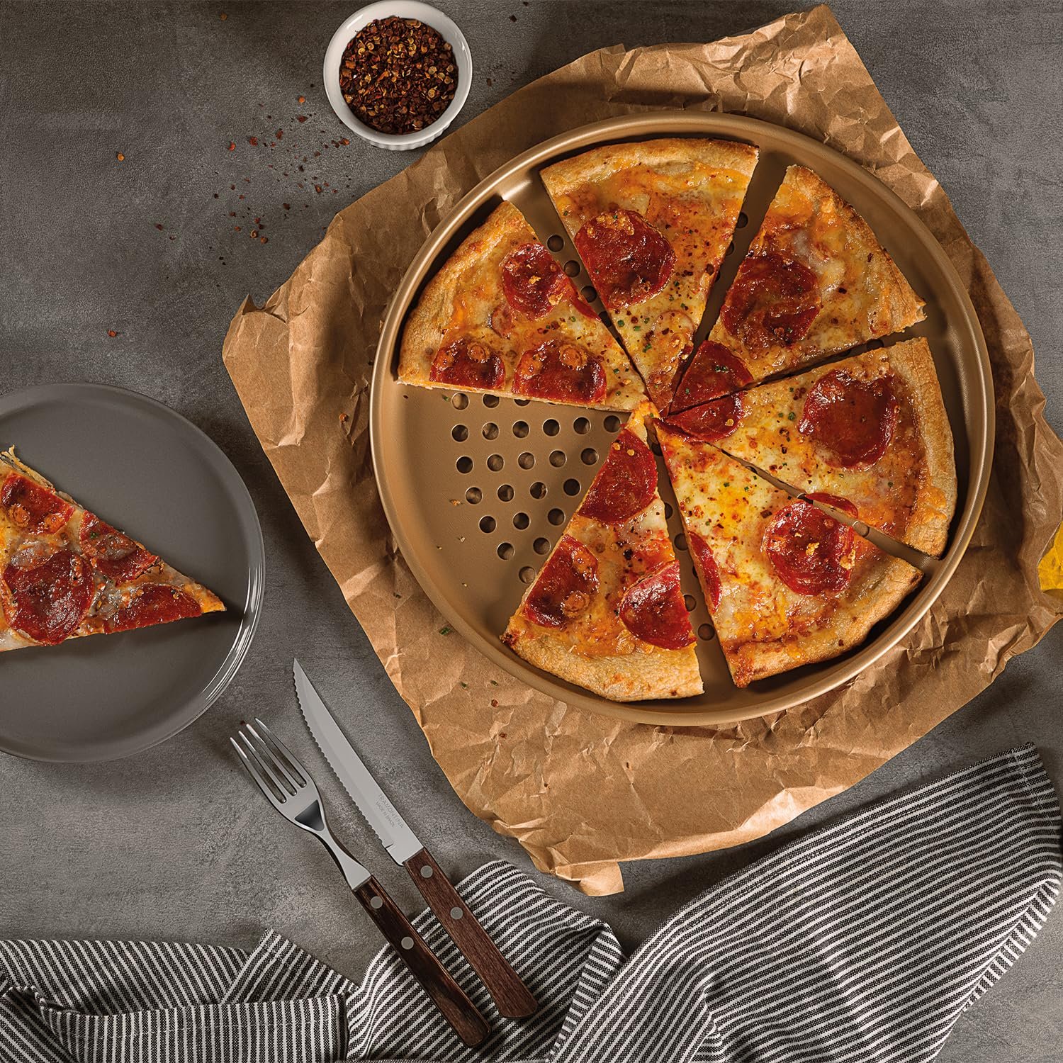 Набор столовых приборов Tramontina 21199/905, 24 шт., фото №8 Набор столовых приборов Tramontina 21199/905, 24 шт., фото №8