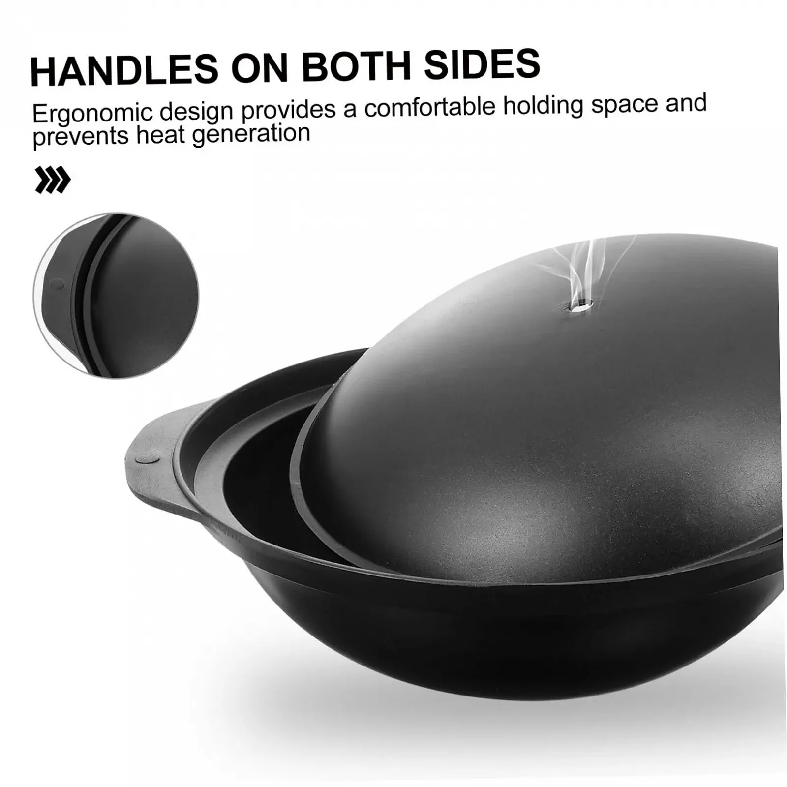 Кастрюля Aluminium Casserole с крышкой алюминиевая антипригарная, фото №9 Кастрюля Aluminium Casserole с крышкой алюминиевая антипригарная, фото №9