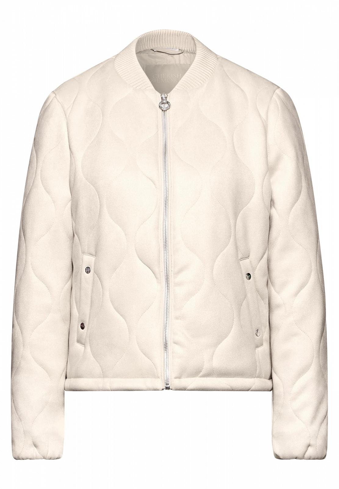 Куртка Street One стеганая велюровая женская, фото №3