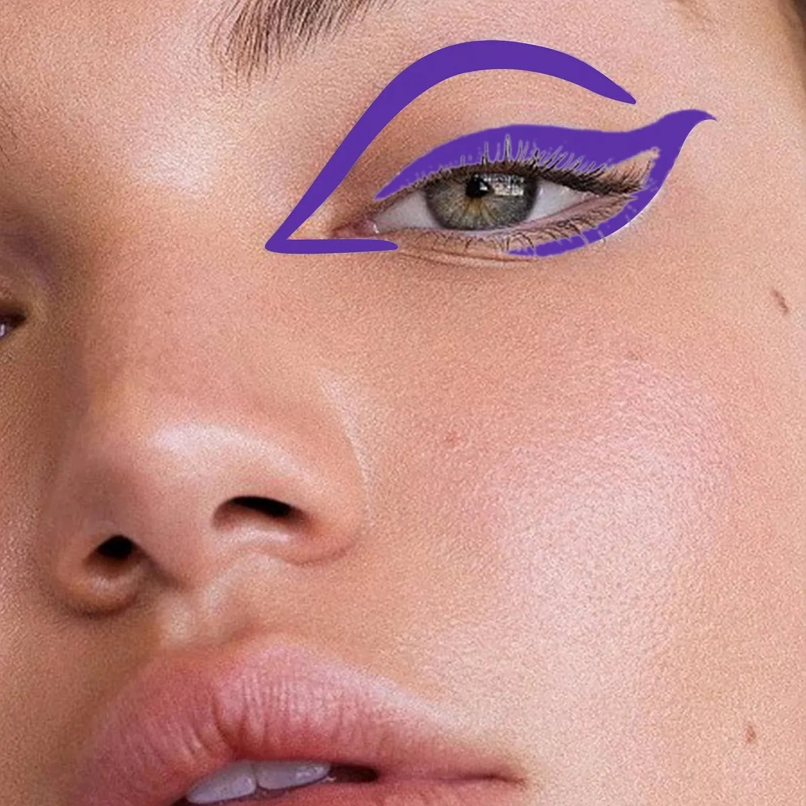 Фломастер-підводка для очей Рідка Tumotsit, стійкий, кольоровий, фото №7