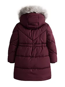 Зимове пальто SOLOCOTE для дівчинки, водонепроникне, утеплене, з капюшоном synthetic.ua - Фото 1