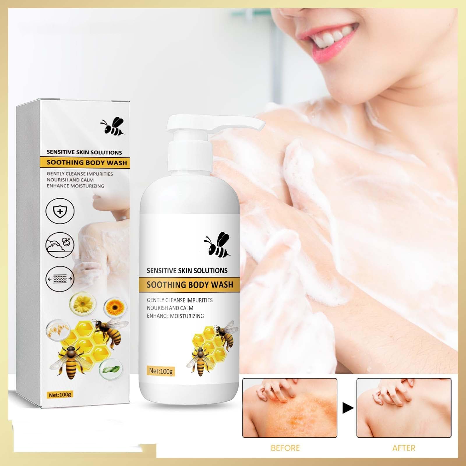 Гель для душу для інтимної гігієни Honey Intimate Soothing заспокійливий 1 шт, фото №7